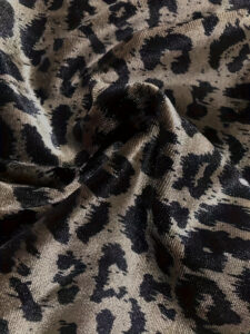 retro leopard print floss velvet casual pants for women, slim wide leg pants, niche design, straight loose trousers, spring and summer floor pants wide leg pants